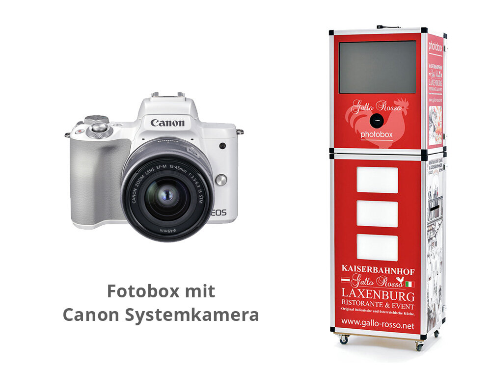 Fotobox mit Canon Systemkamera