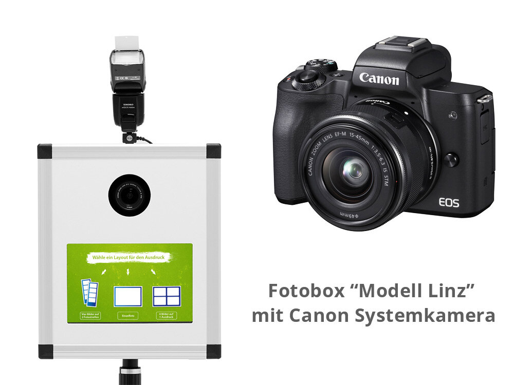 Photobooth kaufen mit Canon Systemkamera