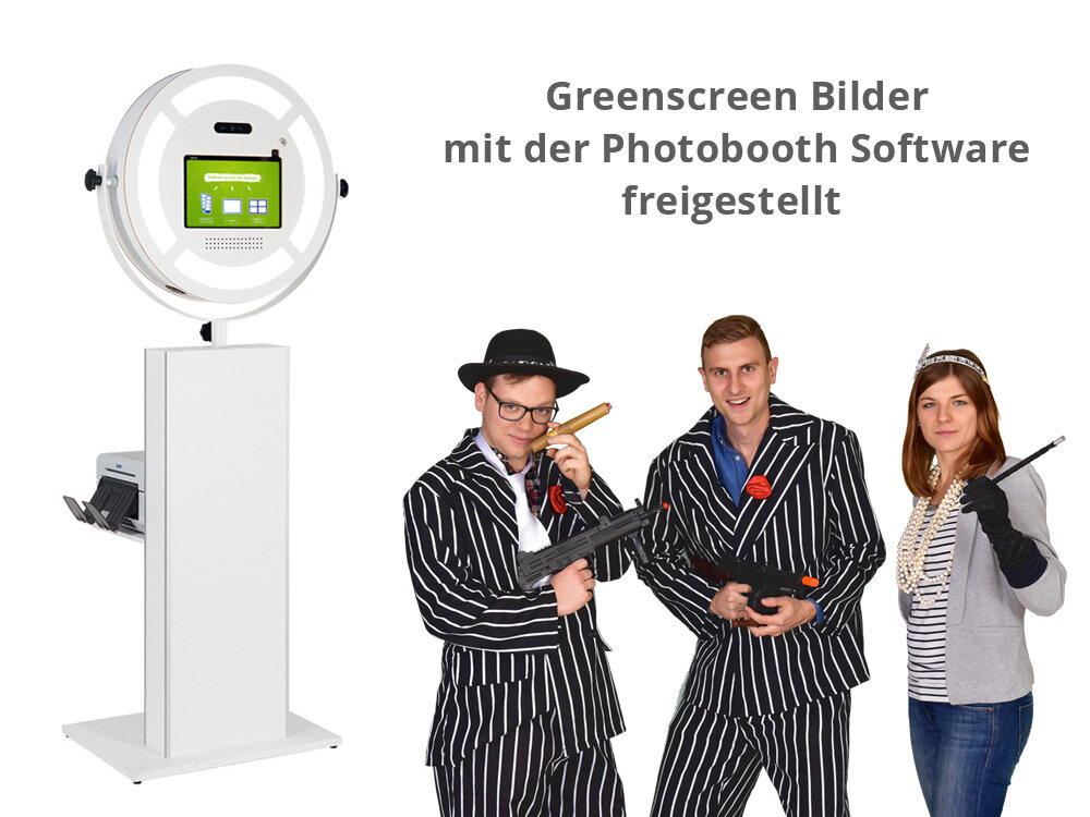 Fotobox mit Greenscreen